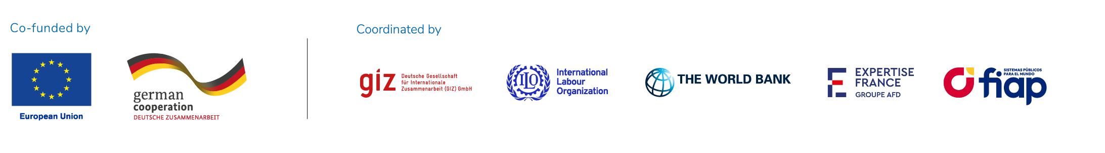 Co-funded by European Union and German Cooperation. Coordinated by GIZ, ILO, The World Bank, Expertise France, and FIAP.